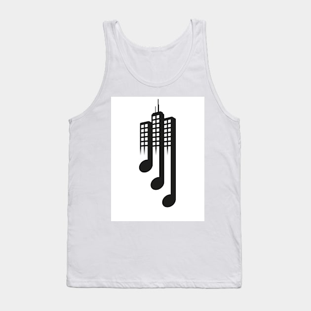 City Music Tank Top by AlexPDJ